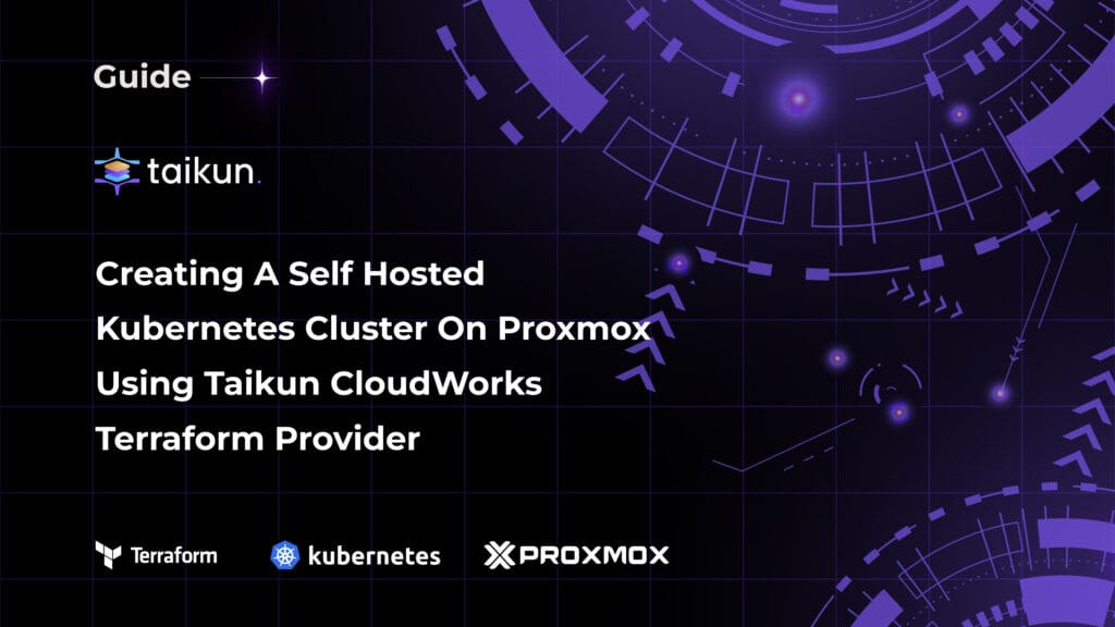 Creating a Self-Hosted Proxmox Kubernetes Cluster with Taikun CloudWorks and Terraform